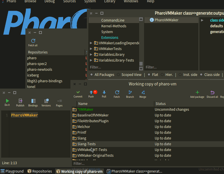 Branch HelloWorldPlugin out of Pharo9